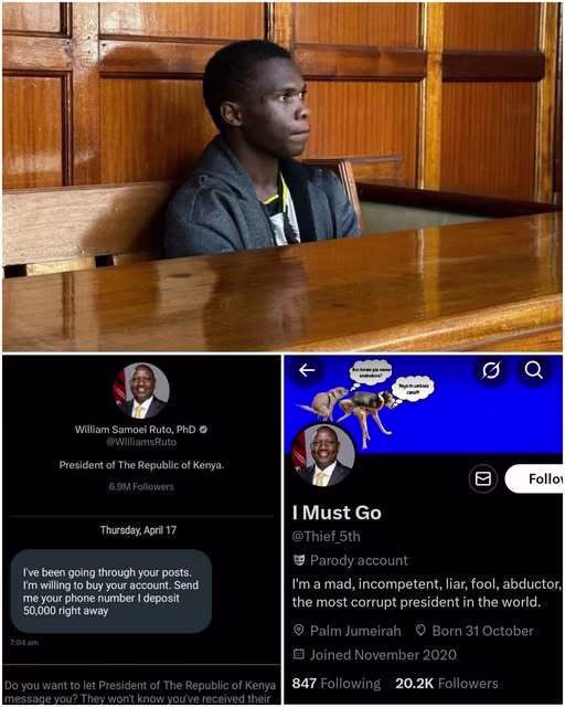 Teacher May Face Ten Years in Prison or Pay Sh5 Million Fine for Impersonating President Ruto 1 Titus Wekesa Sifuna, the Teacher, who May Face Ten Years in Prison or Pay Sh5 Million Fine for Impersonating President Ruto