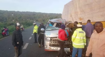 Three school choldren among four people killed in Nyakach accident