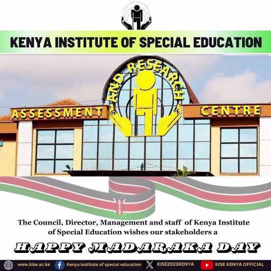 Ministry of Education Initiates Two-Year In-Service Programme for TSC Educators 1 The Kenya Institute of Special Education, KISE