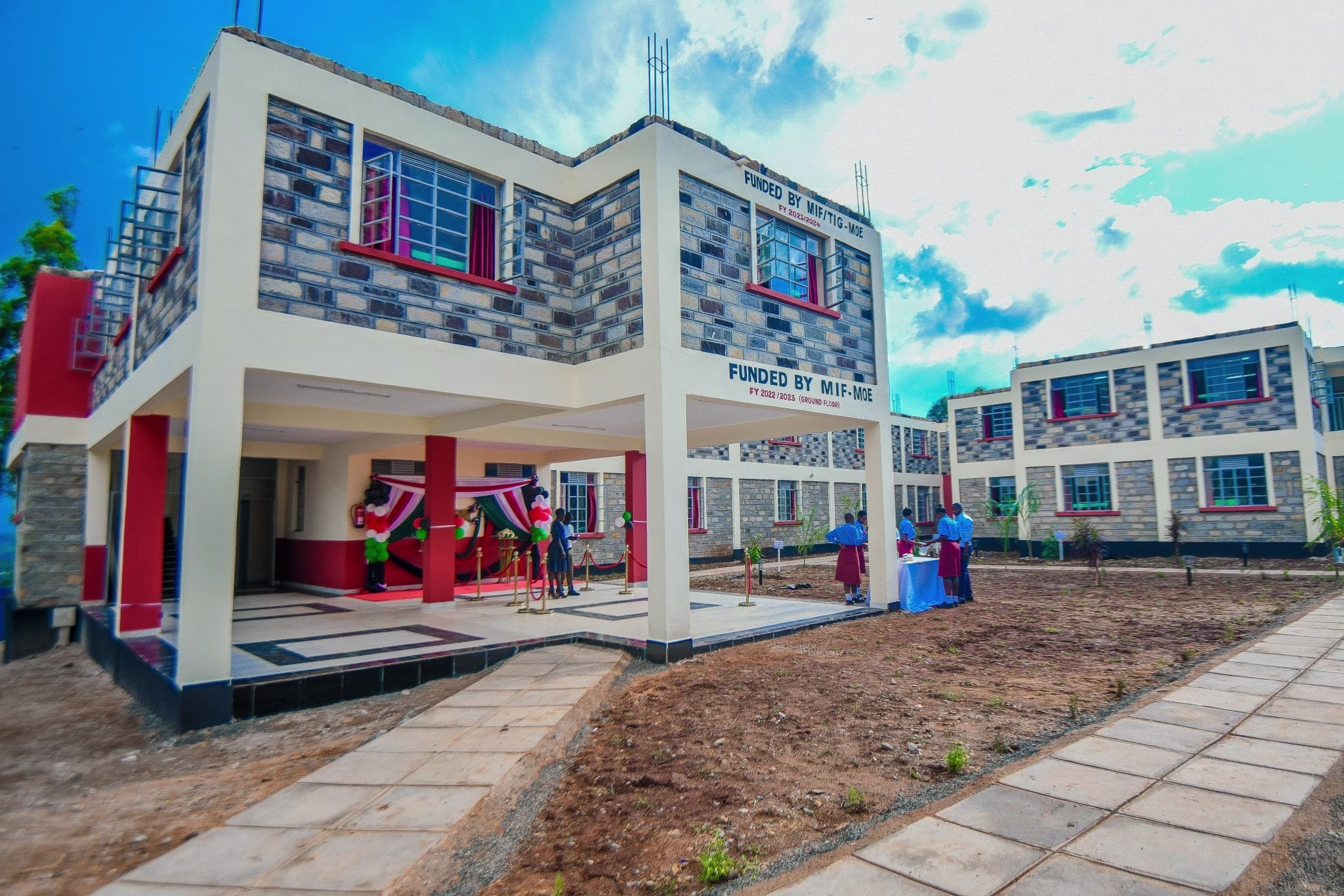 CS Ogamba commissions 750-bed capacity dormitory at Nyakach girls 2 The new 750-bed capacity dormitory at Nyakach girls high School in Kisumu county.