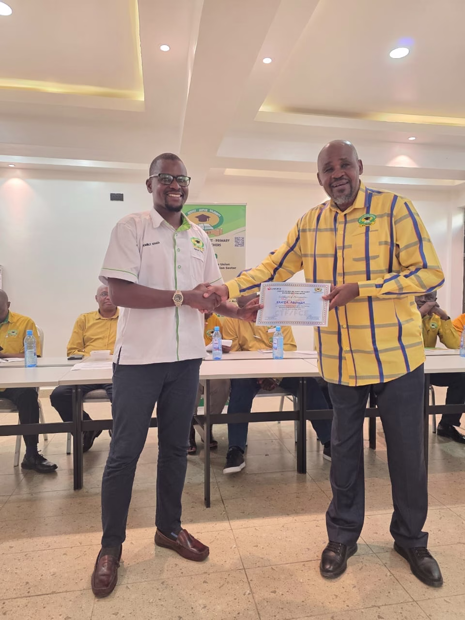 Kenya Union of Post Primary Education Teachers Deputy Secretary-General Moses Nthurima.