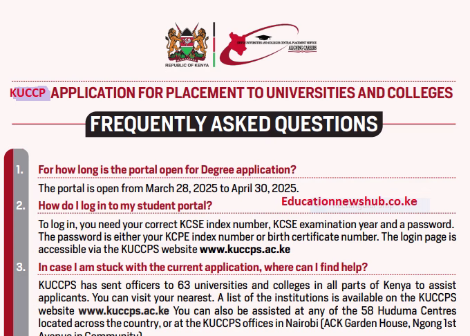 Kuccps frequently asked questions: Ultimate Guide 1 Kuccps Frequently Asked and their answers.