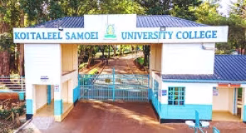 Koitaleel Samoei University- Kuccps Courses, Contacts, Student Portal, Admission Letters
