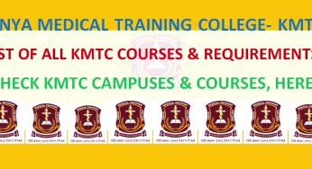 KMTC Certificate In Orthopedic Trauma Medicine {Full Details}