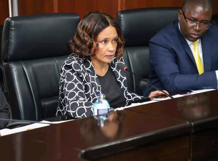 Good news as Teachers To Get New CBA After Every 2 Years 2 Acting TSC CEO Eveleen Mitei (Left) when she appeared before the Parliamentary Education Committee. Photo/File.