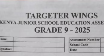 Grade 9 Targeter Exams {All Subjects and Answers}