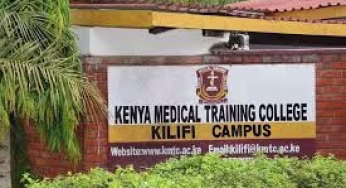 Kilifi KMTC Campus Admission, Courses, Fees, Location, Contacts