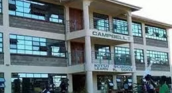 Kitui High School: Full details, location, CBE Subjects Offered, UIC, Knec Code, Contacts