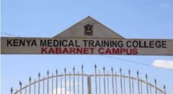 Kabarnet KMTC Admission, Courses, Fees, Location, Contacts