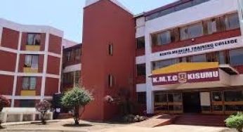Kisumu KMTC Admission, Courses, Fees, Location, Contacts