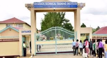 Ol’lessos Technical Training Institute Courses, Contacts, Fees, Location