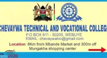 Chevaywa TVC Courses, Contacts, Fees, Location