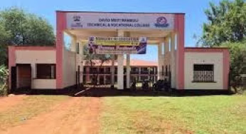 David M. Wambuli TVC Courses, Contacts, Fees, Location