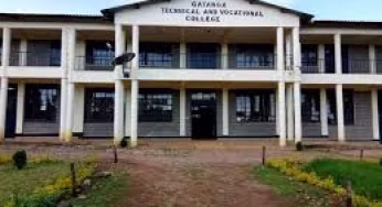 Gatanga TVC Courses, Contacts, Fees, Location