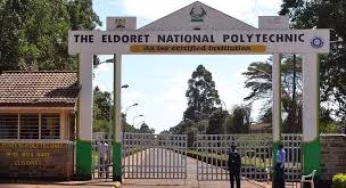 The Eldoret National Polytechnic Courses, Contacts, Fees, Location and How To Apply