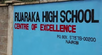 Ruaraka Secondary School CBE Subjects, Pathways, Contacts {Full Details}