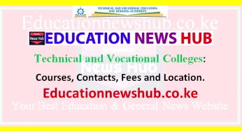North Horr TVC Courses, Contacts, Fees, Location and How To Apply