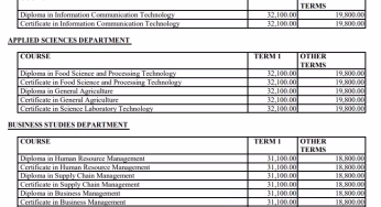 Ngong TVC Courses, Contacts, Fees, Location and How To Apply