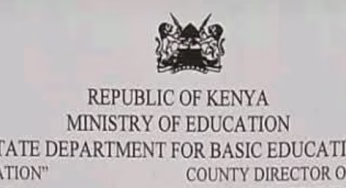 CEMASTEA Circular, Link for Senior School Teachers