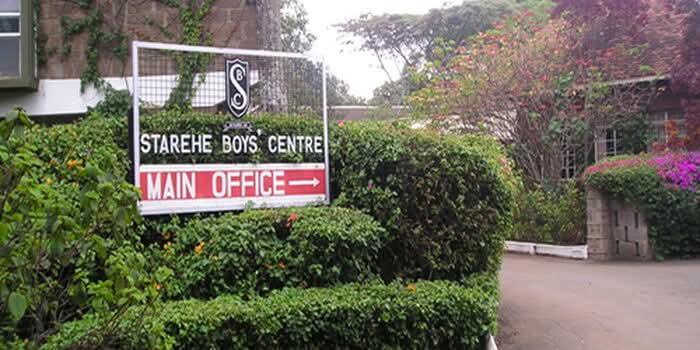 Main office at Starehe Boys Centre.