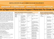 List Of Approved Marine & Fisheries Textbooks For Grade 10-12 {MoE Official}