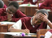 Moi Girls' High School – Eldoret candidates sitting a past National Knec Exam at the school