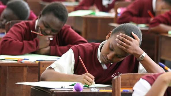Moi Girls' High School – Eldoret candidates sitting a past National Knec Exam at the school