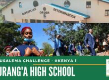 Murang'a High School which is one of the most prestigious C1 Senior School in Kenya.