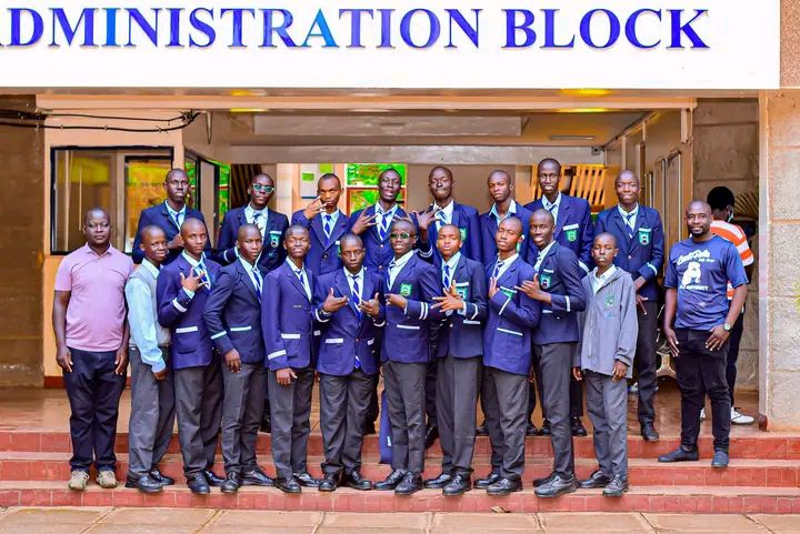 Oriwo Boys High School's students. Oriw is, a prestigious public boarding institution in Homa Bay County, Kenya,