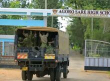 The main entrance at Agoro Sare National School in Homa Bay County. This site provides updated details in all Senior Schools in Kenya
