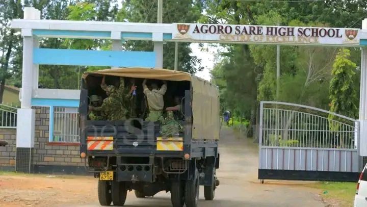 The main entrance at Agoro Sare National School in Homa Bay County. This site provides updated details in all Senior Schools in Kenya