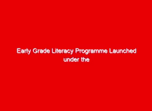 Early Grade Literacy Programme Launched under the Tusome initiative as text books' prices are reduced 1 early grade literacy programme launched under the tusome initiative as text books prices are reduced 22657