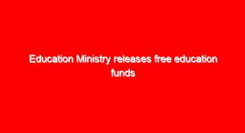 Education Ministry releases free education funds to schools; Here is the amount released and what BOM teachers get