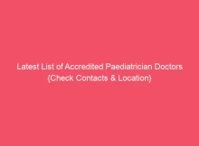 latest list of accredited paediatrician doctors check contacts location 733717