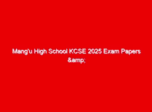 Mang'u High School KCSE 2025 Exam Papers & Answers 1 mangu high school kcse 2025 exam papers answers 725281