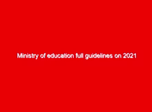 Ministry of education full guidelines on 2021 school fees, KCSE and KCPE exams- See details 1 ministry of education full guidelines on 2021 school fees kcse and kcpe exams see details 14707