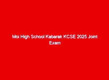 Moi High School Kabarak KCSE 2025 Joint Exam Papers & Answers 1 moi high school kabarak kcse 2025 joint exam papers answers 725305
