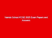 Nairobi School KCSE 2025 Exam Papers and Answers 1 nairobi school kcse 2025 exam papers and answers 725267