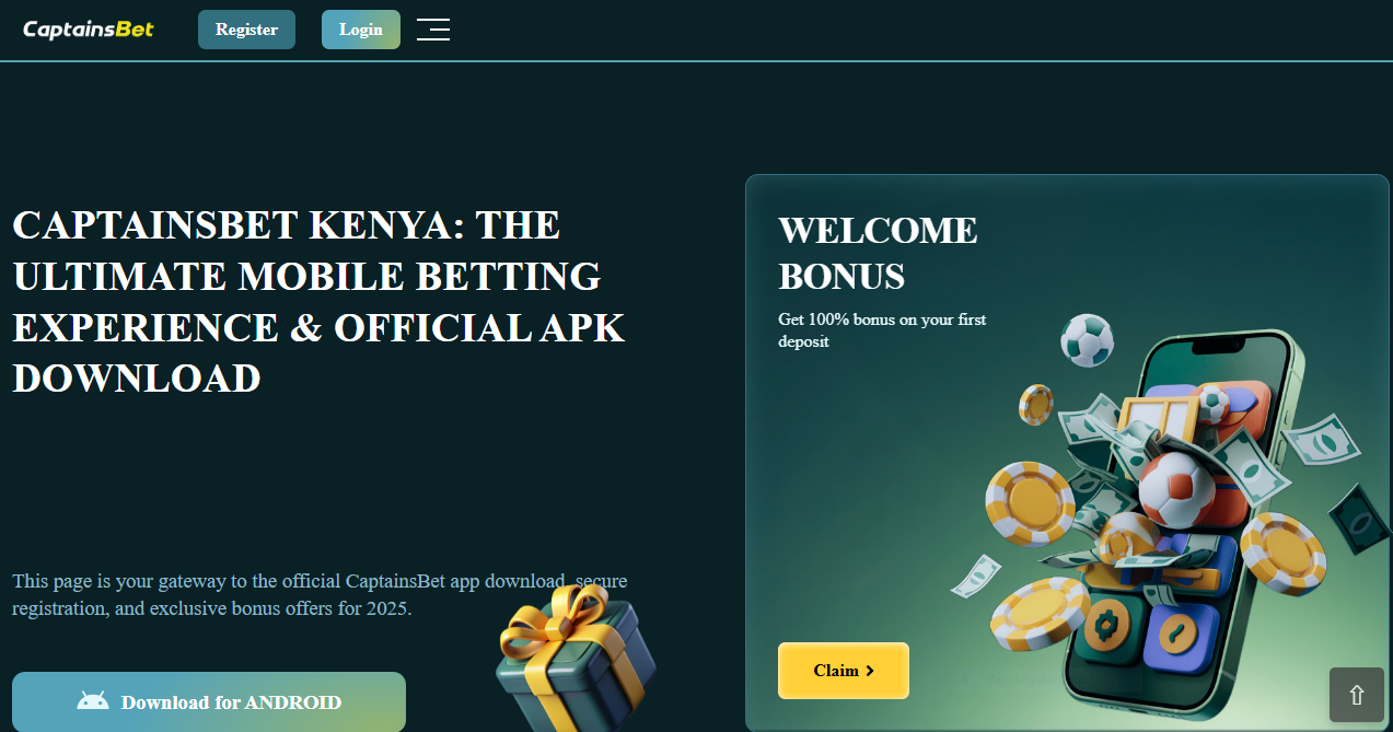 CaptainsBet Kenya Guide.