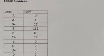 Chebisaas Girls High School’s KCSE 2025 Results Analysis & Grade Count