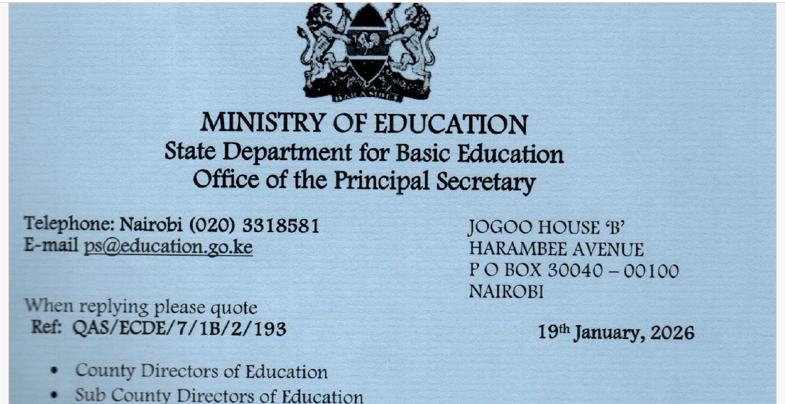 TRAINING OF TEACHERS FOR DIPLOMA IN EARLY CHILDHOOD EDUCATION (DECTE)- MOE CIRCULAR