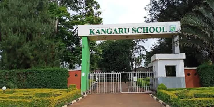 Main entrance at Kangaru School.