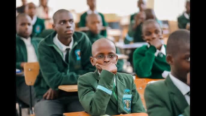Kangaru School's students in class.