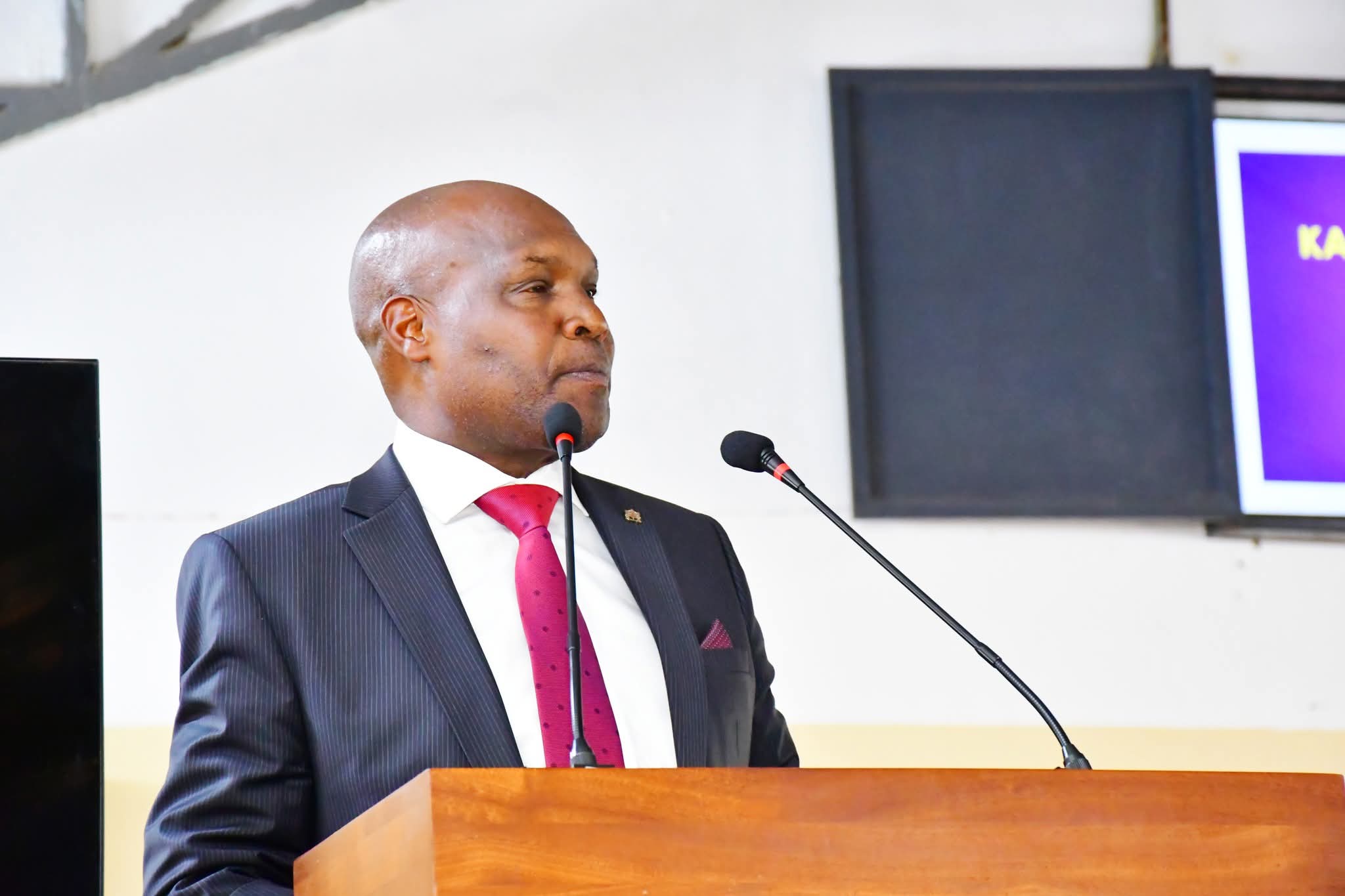 Kapsabet Boys Senior School's Chief principal, Kipchumba Maiyo, OGW