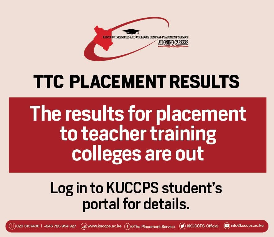 Full list of all best top performing Teacher Training Colleges (TTC) in Kenya