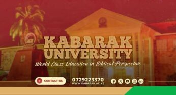 Kabarak University Courses, Fees & Prospectus in 2026-2027