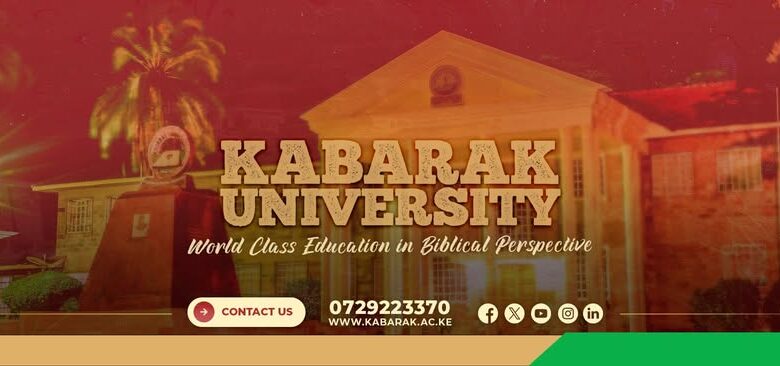 Kabarak University Courses, Fees & Prospectus in 2026-2027