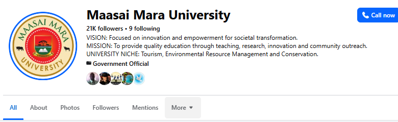 MAASAI MARA UNIVERSITY- COURSES, FEES & PROSPECTUS FOR 2026/ 2027