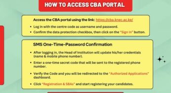 Knec Registration of candidates for 2026 KJSEA {Official Guide}