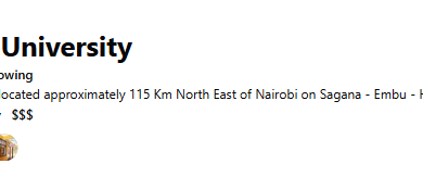 KIRINYAGA UNIVERSITY- COURSES, FEES & PROSPECTUS FOR 2026/ 2027